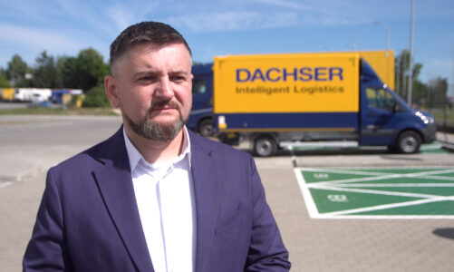 Dostawy elektrykiem w centrum Warszawy. DACHSER wprowadził do Polski swój bezemisyjny program